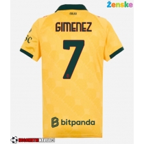 Ženske Nogometnih dresov AC Milan Santiago Gimenez #7 Tretji 2025-26 Kratki rokavi